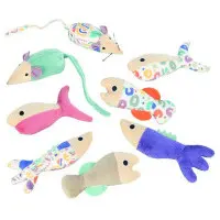 Kattleksak mus / fisk