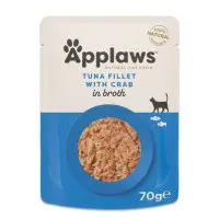 Applaws Tuna Fillet with Crab 70g