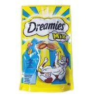 Dreamies kattgodis mix lax & ost