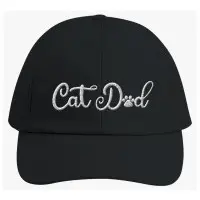 Supercat Keps Cat Dad svart