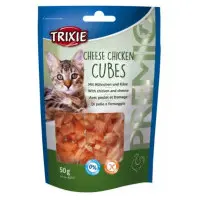 Kattgodis premio cheese chicken cubes