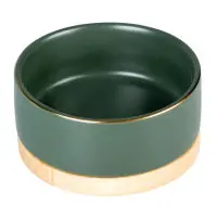 Kattmatskål Stone Timber Mörkgrön