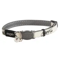 Katthalsband Glowcat svart