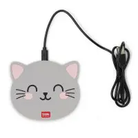 Trådlös laddare Kattmotiv