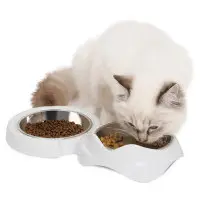 CatIt Pixi kattmatskålar dubbel