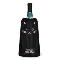 Flaskkylare vinkylare med kattmotiv