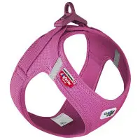 Curli Vest sele Clasp Air-Mesh Fuchsia Small