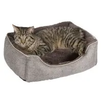 Kattbädd SnugglyBed Grå 60 x 50 cm