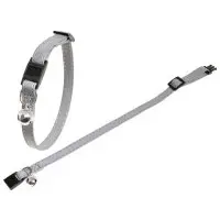 Katthalsband reflex med klickspänne