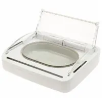 Kattmatskål med rörelsesensor i locket