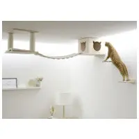 Takmonterad kattlekplats TOP