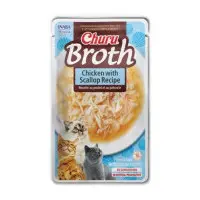 Churu Sidedish Broth med Kyckling och Mussla