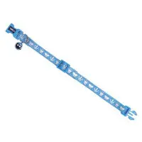 Katthalsband Royal ljusblå reflex