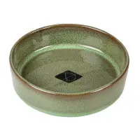 Kattmatskål Grön Jasper
