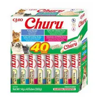 Churu Kattgodis 40-pack Seafood