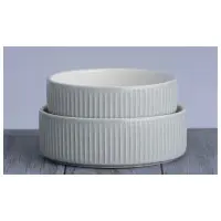 Keramikskål Linear Grey MC