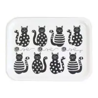 Bricka med kattmotiv AnnEko