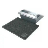 Matta till kattlåda Grön