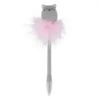 Bläckpenna med ljus Meow