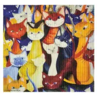 Disktrasa med kattmotiv Mångfald