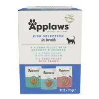 Applaws Fish selection buljong 12x70g