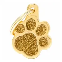 Id-bricka tass Shine guld