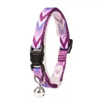 Katthalsband BOHO Lila