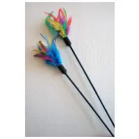 Fjädervippa kattleksak