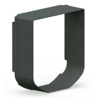 Kattlucka Sureflap - grå förlängningstunnel