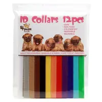 Kattunge- och valphalsband 12-pack