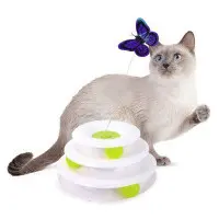 AFP Kattleksak Bolltorn med fjäril