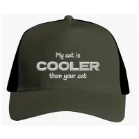 Supercat Truckerkeps Cooler oliv/svart