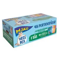 Mjau Megabox portionspåsar, i sås