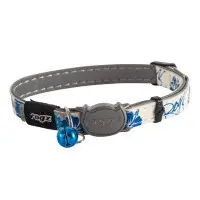 Katthalsband Glowcat blå