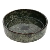 Kattmatskål Green Marble Jasper