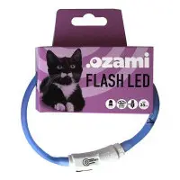 Katthalsband LED blå