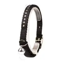 Katthalsband Diamonds Svart