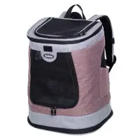 Ryggsäck Plata för katt och hund (vinröd)