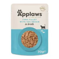 Applaws Tuna fillet with Seabream 70g