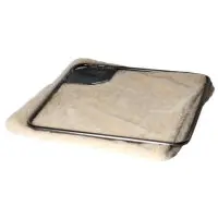 Kattens No.1 hammock hängmatta med ram, cremevit