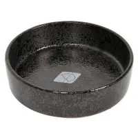 Kattmatskål Black Dots Jasper