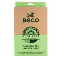 Bajspåse stor Becobag 120 st, med handtag