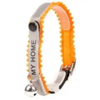 Katthalsband MyHome med reflex Orange