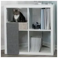 Bädd med klösdel (passar Expedit och Kallax)