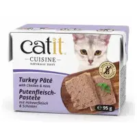 CatIt Cuisine pate turkey, chicken & ham
