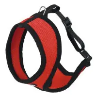 Active Harness röd, med koppel