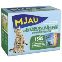 Mjau mix sås kött- och fisksmaker 12 x 85 gram