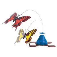 Kattleksak med fjärilar - Whirling Wiggler