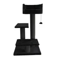 Klösmöbel svart tre våningar