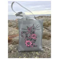 Supercat nice bag Blommiga katten